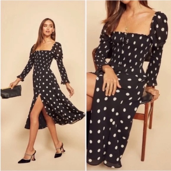 Reformation Rosamund Midi Dress - Picture 9 of 9